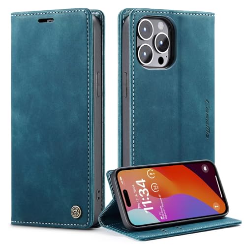 Belzsxy Handyhülle für iPhone 14 Pro Hülle Premium Lederhülle Klappbar Flip Case Tasche Magnet Kartenfach Standfunktion Klapphülle Schutzhülle für iPhone 14 Pro, Blaugrün Belzsxy Handyhülle für iPhone 14 Pro Hülle Premium Lederhülle Klappbar Flip Case Tasche Magnet Kartenfach Standfunktion Klapphülle Schutzhülle für iPhone 14 Pro, Blaugrün von Belzsxy