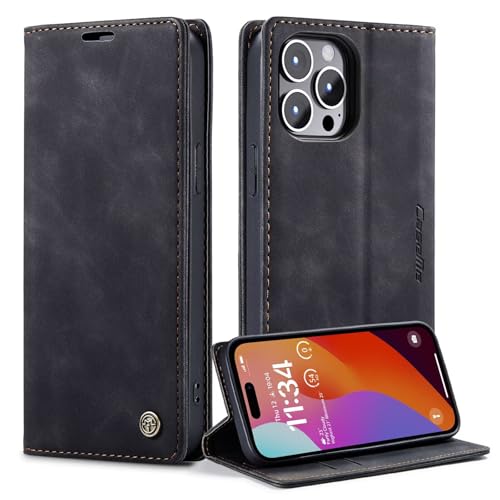 Belzsxy Handyhülle für iPhone 14 Pro Max Hülle Premium Lederhülle Klappbar Flip Case Tasche Magnet Kartenfach Standfunktion Klapphülle Schutzhülle für iPhone 14 Pro Max, Schwarz Belzsxy Handyhülle für iPhone 14 Pro Max Hülle Premium Lederhülle Klappbar Flip Case Tasche Magnet Kartenfach Standfunktion Klapphülle Schutzhülle für iPhone 14 Pro Max, Schwarz von Belzsxy