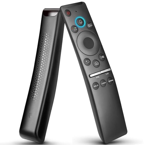 Universal Voice Fernbedienung Kompatibel mit Samsung Smart Curved Frame QLED LCD 8K 4K TVs, Sprachfernbedienung nur für 2019-2023 Modell Jahr TV mit Sprachfunktion Universal Voice Fernbedienung Kompatibel mit Samsung Smart Curved Frame QLED LCD 8K 4K TVs, Sprachfernbedienung nur für 2019-2023 Modell Jahr TV mit Sprachfunktion von Bemexred