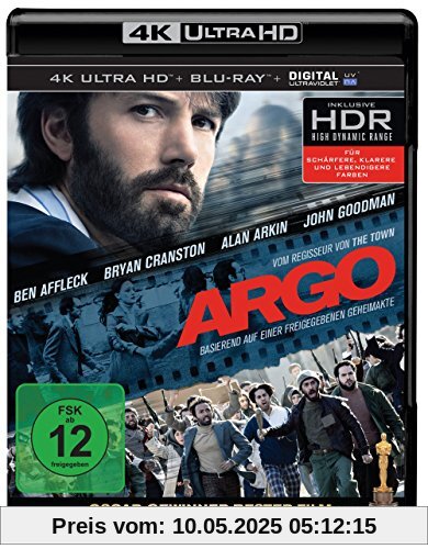 Argo  (4K Ultra HD) [Blu-ray] von Ben Affleck