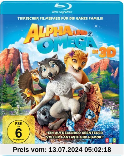 Alpha und Omega in 3D [3D Blu-ray] von Ben Gluck