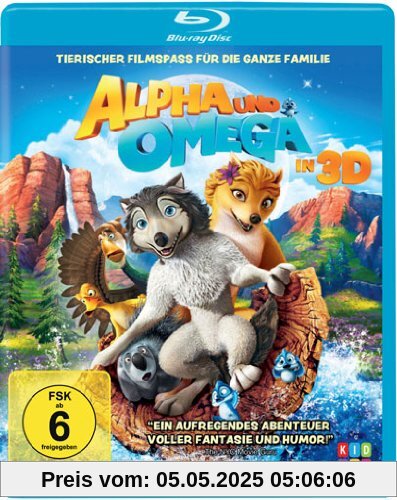 Alpha und Omega in 3D [3D Blu-ray] von Ben Gluck