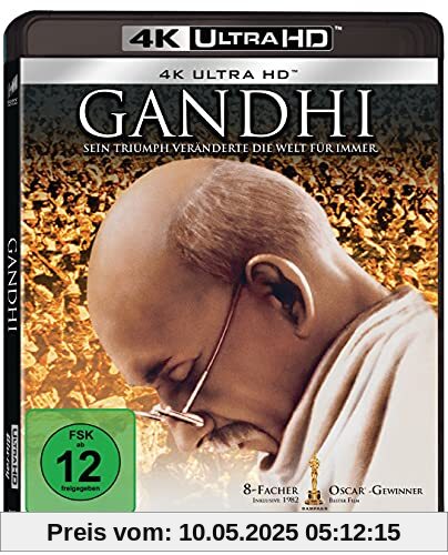 Gandhi (4K UHD) [Blu-ray] von Ben Kingsley