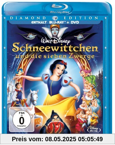 Schneewittchen und die sieben Zwerge (Diamond Edition + DVD) [Blu-ray] von Ben Sharpsteen