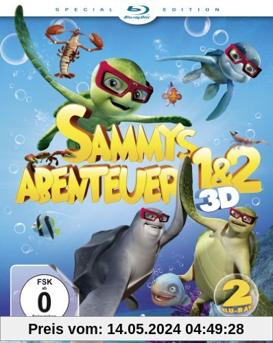 Sammys Abenteuer 1 & 2 [3D Blu-ray] [Special Edition] von Ben Stassen