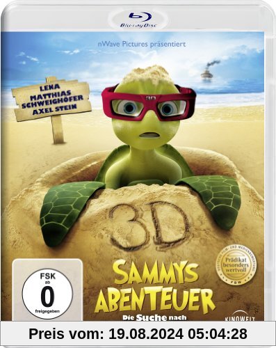 Sammys Abenteuer - Die Suche nach der geheimen Passage 3D [Blu-ray] von Ben Stassen