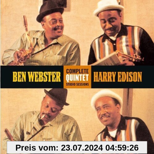 Complete Quintet Studio Sessions von Ben Webster