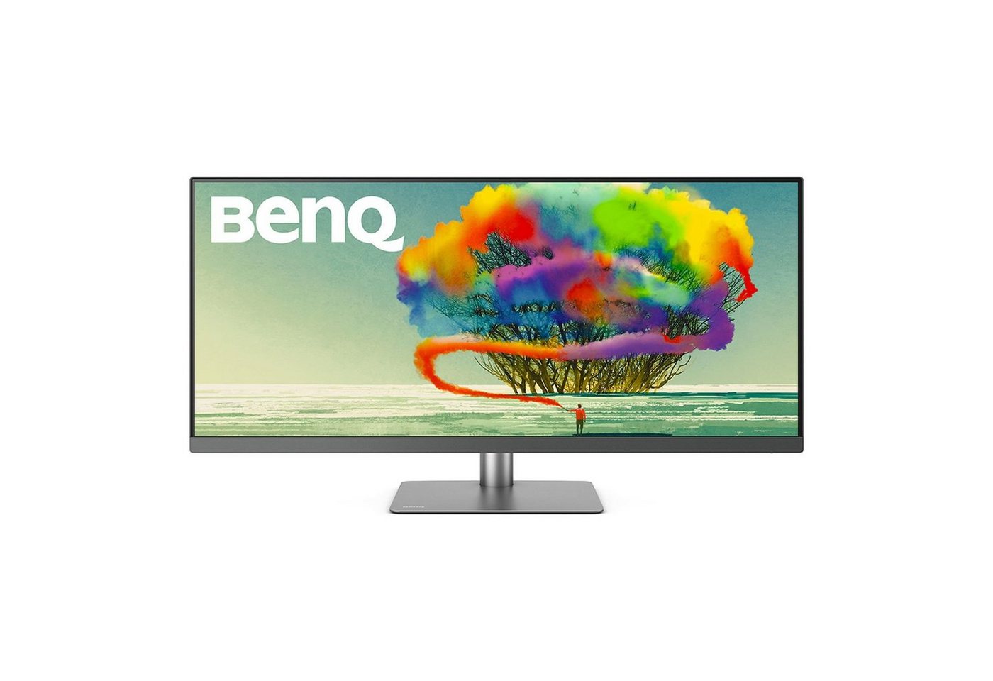 BenQ 86.4cm PD3420Q 21:9 USB/DP/HDMI lift/piv.spk.UWQHD TFT-Monitor (3440 x 1440 px, Quad HD, 5 ms Reaktionszeit, 60 Hz, IPS, Lautsprecher, HDCP, HDR, Kopfhörerbuchse, Höhenverstellbar) von BenQ