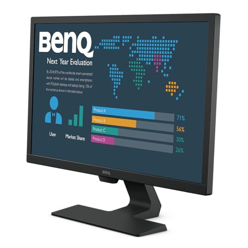 BenQ BL2480 60,45 cm (23,8 Zoll) Monitor (VGA, HDMI, DP, FHD) schwarz von BenQ