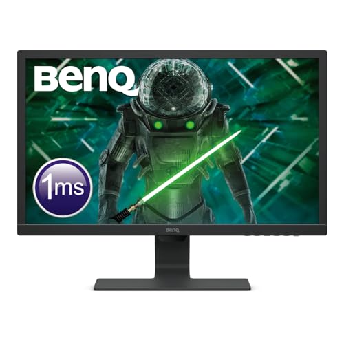 BenQ GL2480 60,96 cm (24 Zoll) Gaming Monitor (Full HD, 1 ms, HDMI, DVI), Schwarz von BenQ