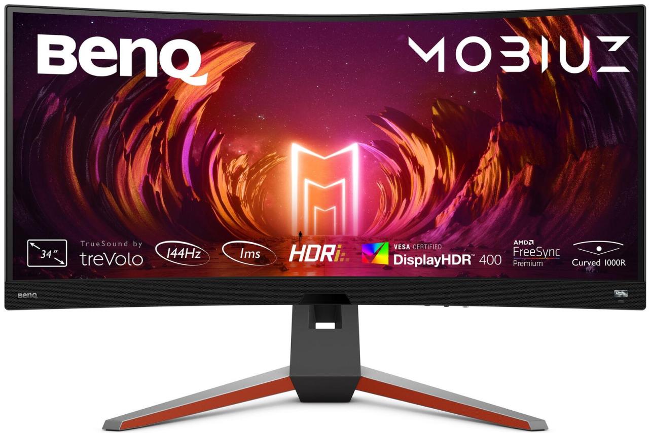 BenQ Mobiuz EX3410R Curved Gaming Monitor 86,36cm (34 Zoll) von BenQ