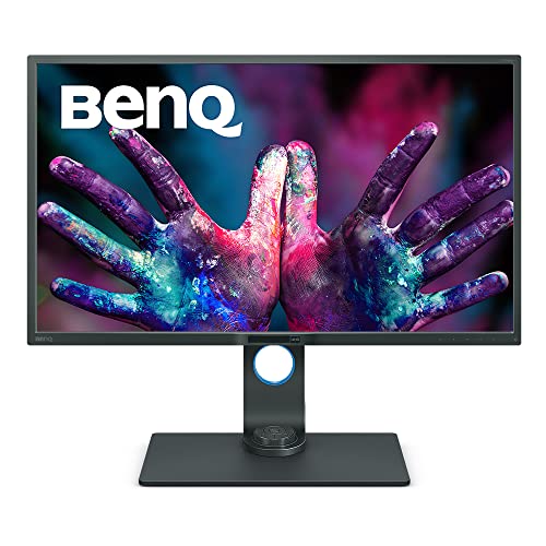 BenQ PD3200U Designer Monitor (AQCOLOR Technology, 32 Zoll, 4K UHD, sRGB/Rec.709, KVM, Kompatibel mit MacBook Pro M1/M2) von BenQ