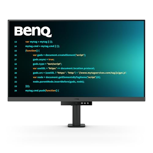 BenQ RD320UA 32“ 4K 3840x2160 Monitor für Programmierer mit 2000:1 Kontrastverhältnis, Nano-Matt Display, Coding Modus, MoonHalo Hintergrundbeleuchtung, Ergo Arm, Night Hours Protection, Coding HotKey von BenQ