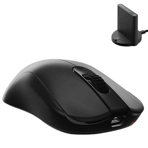 BenQ ZOWIE FK2-DW Kabellose Gaming eSoports Maus, Symmetrical, 4K Enhanced Receiver, 65g, Driverless, 3950 Sensor, 4K Polling Rate von Avenco