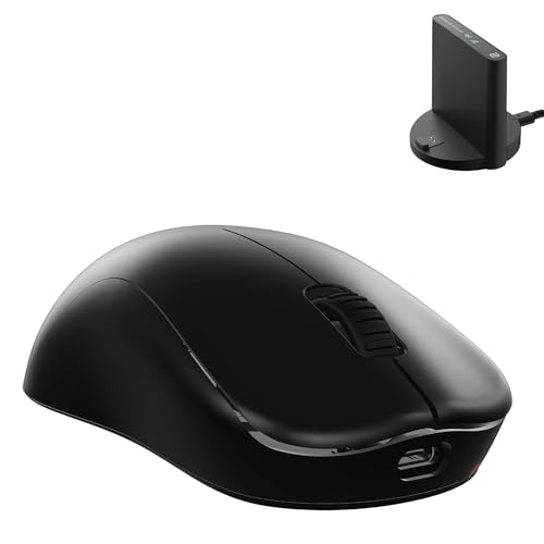 BenQ Zowie U2-DW Kabellose 4K eSoports Maus, Sportwissenschaft, 4K Enhanced Receiver, 60g, symmetrisch, treiberlos, 3950 Sensor, 4K Abrufrate von BenQ