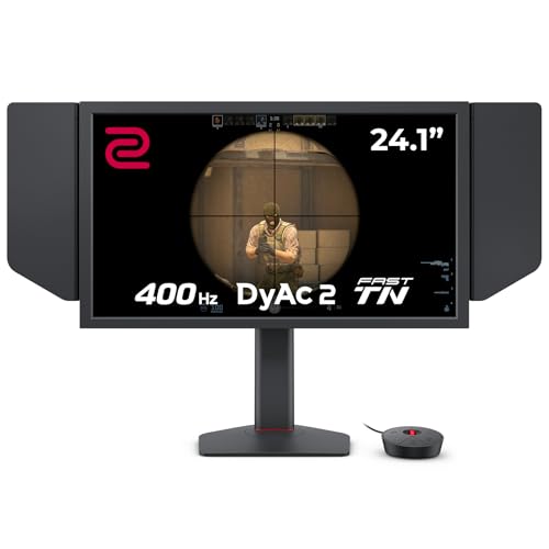 BenQ Zowie XL2566X+ 24 Zoll 400Hz Gaming Monitor für Esports, Fast TN, DyAc2, 1080p, HDMI 2.0 X3, DisplayPort 1.4, Setting to Share, S Switch, Shielding Hood, Höhenverstellung, Progamer Base BenQ Zowie XL2566X+ 24 Zoll 400Hz Gaming Monitor für Esports, Fast TN, DyAc2, 1080p, HDMI 2.0 X3, DisplayPort 1.4, Setting to Share, S Switch, Shielding Hood, Höhenverstellung, Progamer Base von BenQ