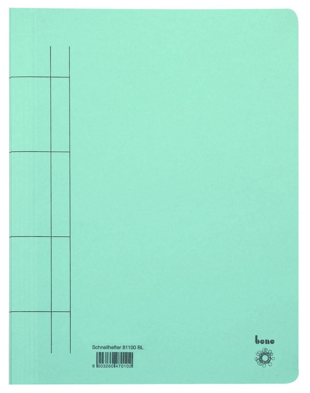bene Schnellhefter DIN A4 Karton blau bene Schnellhefter DIN A4 Karton blau von Bene