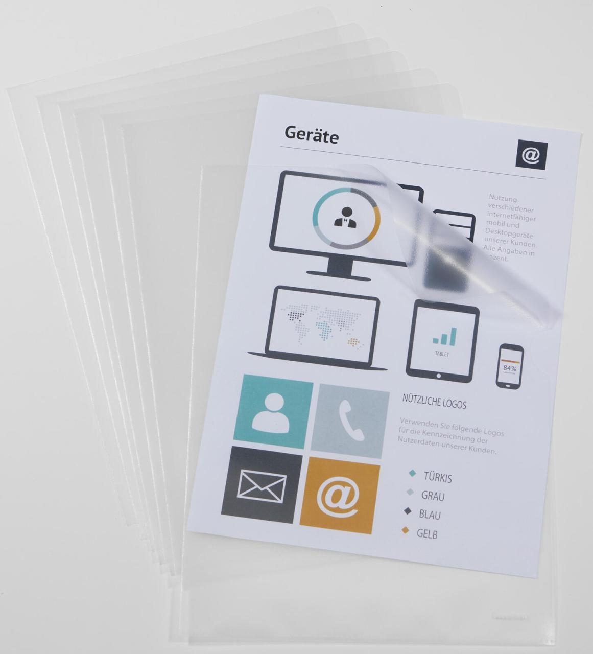 bene Sichthüllen DIN A4 transparent bene Sichthüllen DIN A4 transparent von Bene
