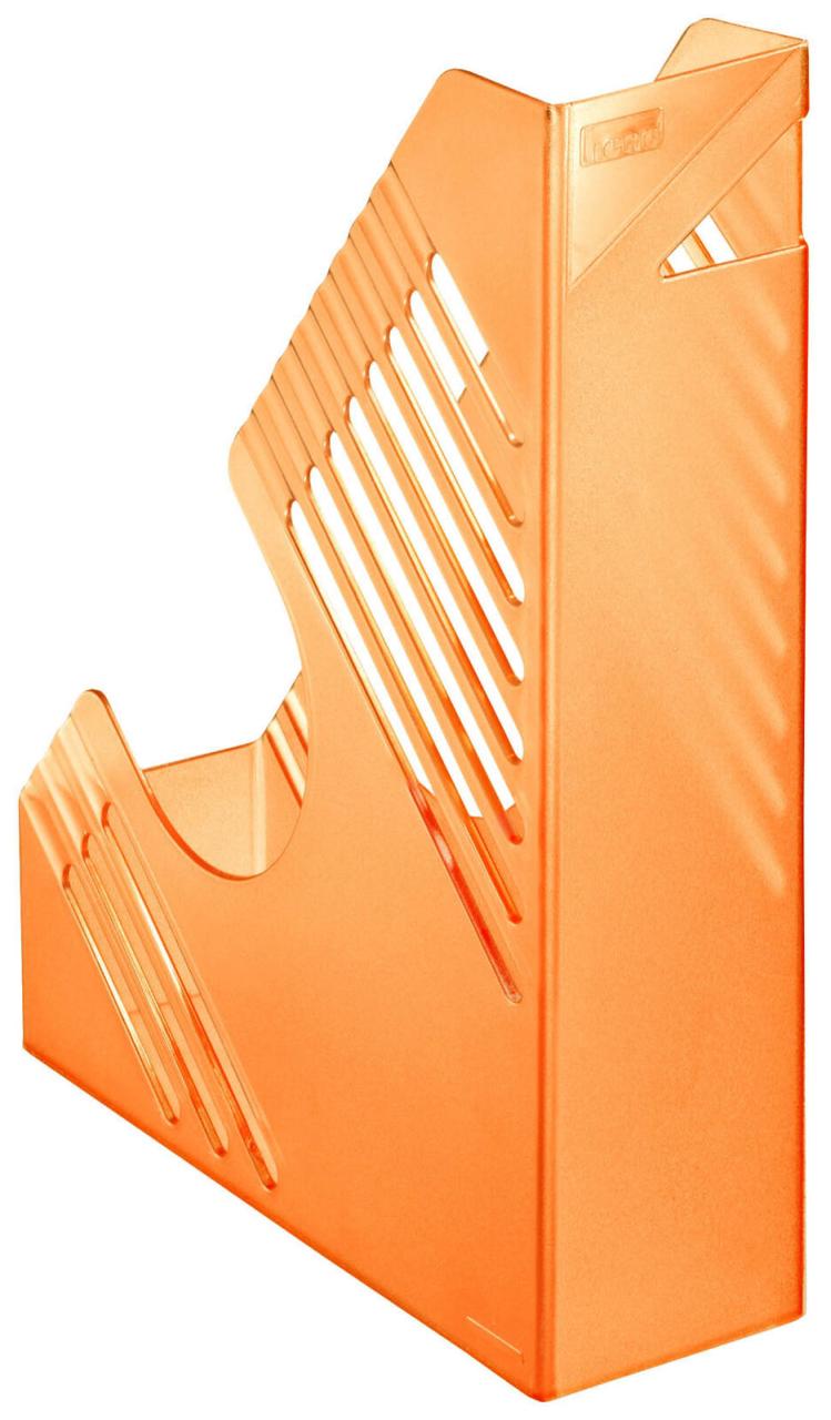 bene Stehsammler Polystyrol orange-transparent von Bene