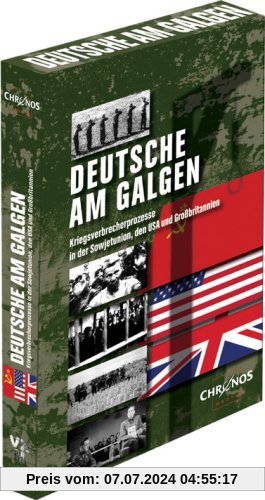 Deutsche am Galgen- Die Kriegsverbrecherprozesse - 3er DVD-Schuber von Bengt von zur Mühlen