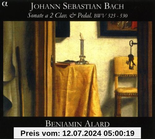 Bach: Triosonaten für Orgel BWV 525-530 von Benjamin Alard