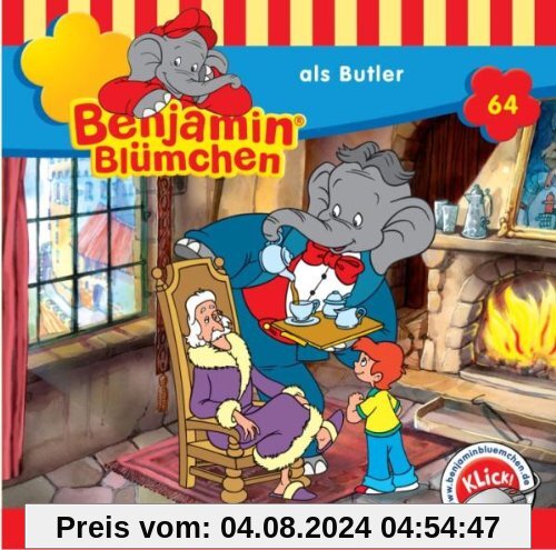 Als Butler (Folge 64) von Benjamin Blümchen