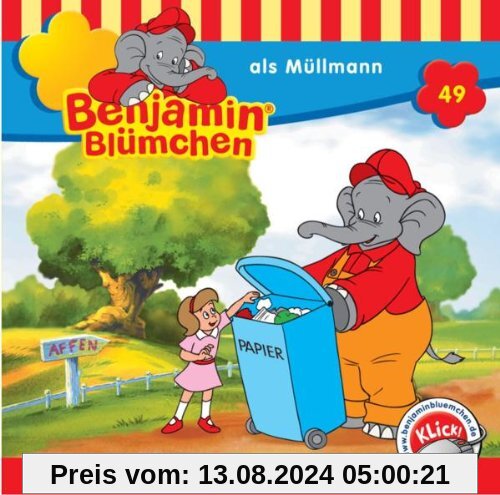 ...Als Müllmann von Benjamin Blümchen