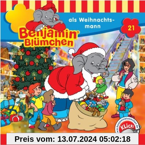 Benjamin Blümchen, Folge 21: Als Weihnachtsmann von Benjamin Blümchen