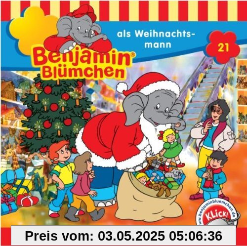 Benjamin Blümchen, Folge 21: Als Weihnachtsmann von Benjamin Blümchen