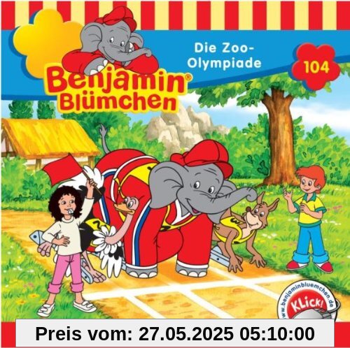 Benjamin Blümchen 104. Die Zoo-Olympiade. CD Benjamin Blümchen 104. Die Zoo-Olympiade. CD von Benjamin Blümchen