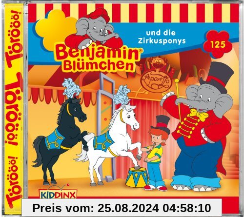 Benjamin Blümchen 125 und die Zirkusponys von Benjamin Blümchen