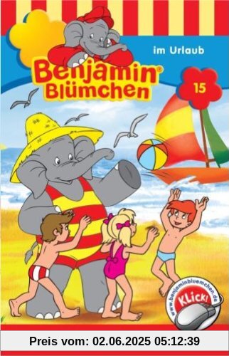 Benjamin Blümchen - Folge 15: im Urlaub [Musikkassette] von Benjamin Blümchen