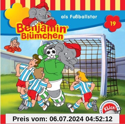 Benjamin Blümchen Folge 19: Als Fussballstar [Audio- CD] von Benjamin Blümchen