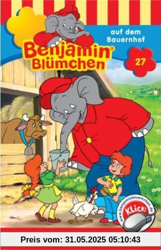 Benjamin Blümchen - Folge 27: auf dem Bauernhof [Musikkassette] von Benjamin Blümchen