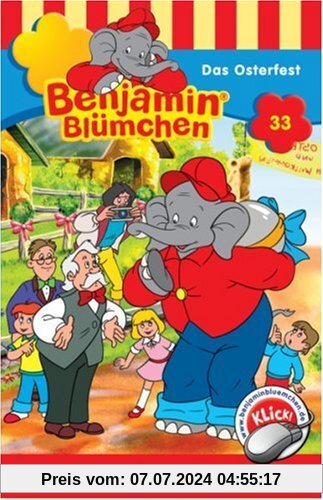 Benjamin Bluemchen - Folge 33: Das Osterfest [Musikkassette] [Musikkassette] von Benjamin Blümchen