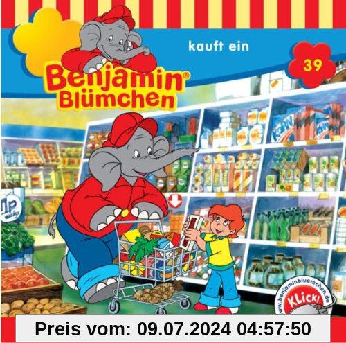 Benjamin Blümchen - Folge 39: Benjamin kauft ein [Audio-CD] von Benjamin Blümchen