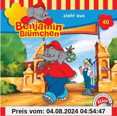 Benjamin Blümchen - Folge 40: Benjamin zieht aus [Audio-CD] von Benjamin Blümchen