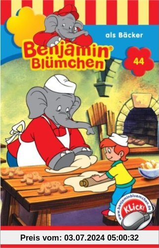 Benjamin Blümchen - Folge 44: als Bäcker [Musikkassette] von Benjamin Blümchen