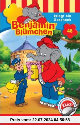 Benjamin Bluemchen - Folge 48: kriegt ein Geschenk [Musikkassette] [Musikkassette] von Benjamin Blümchen