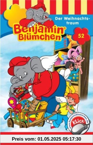 Benjamin Bluemchen - Folge 52: Der Weihnachtstraum [Musikkassette] [Musikkassette] von Benjamin Blümchen
