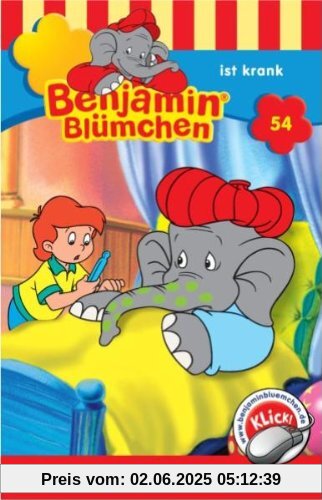Benjamin Bluemchen - Folge 54: Benjamin ist krank [Musikkassette] [Musikkassette] von Benjamin Blümchen