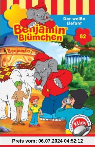 Benjamin Bluemchen - Folge 82: Der weisse Elefant [Musikkassette] [Musikkassette] von Benjamin Blümchen