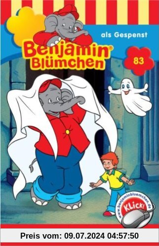 Benjamin Blümchen - Folge 83: als Gespenst [Musikkassette] von Benjamin Blümchen