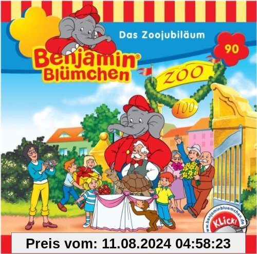 Benjamin Blümchen - Folge 90: Das Zoojubiläum von Benjamin Blümchen