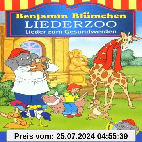 Benjamin Blümchen - Liederzoo: Lieder zum Gesundwerden [Musikkassette] [Musikkassette] von Benjamin Blümchen