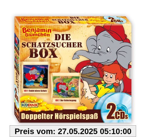 Benjamin Blümchen. Schatzsucher-Box (Folge 59 + 99) von Benjamin Blümchen