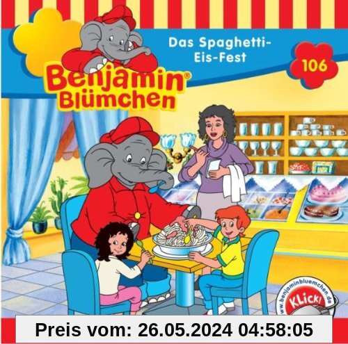 Das Spaghetti Eis Fest von Benjamin Blümchen