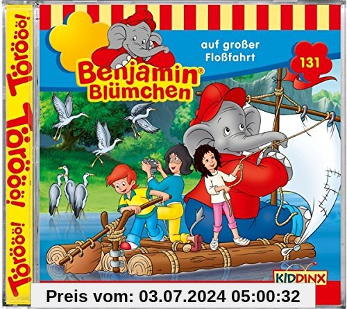 Folge 131: auf Großer Floßfahrt von Benjamin Blümchen