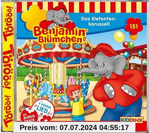Folge 151: das Elefantenkarussell von Benjamin Blümchen
