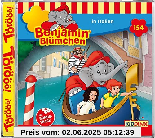 Folge 154:in Italien von Benjamin Blümchen